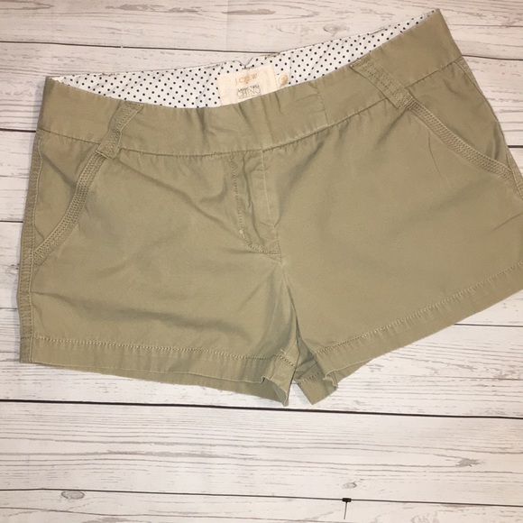 J. Crew Pants - J. Crew Classic Twill Chino Khaki Shorts